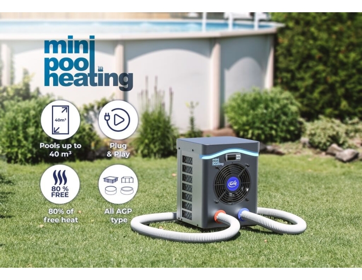 Wärmepumpe Gre Mini für Aufstellbecken