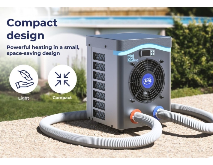 Wärmepumpe Gre Mini für Aufstellbecken