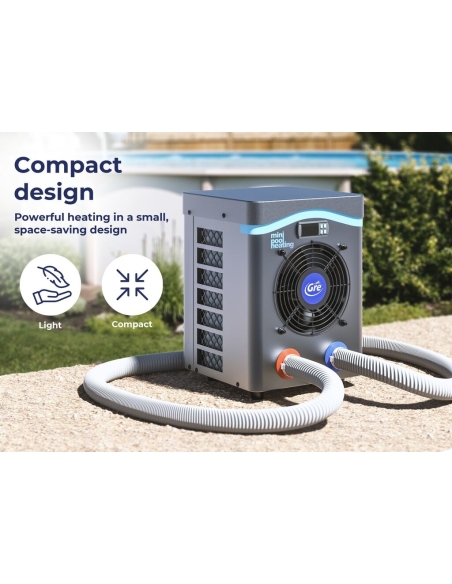 Wärmepumpe Gre Mini für Aufstellbecken