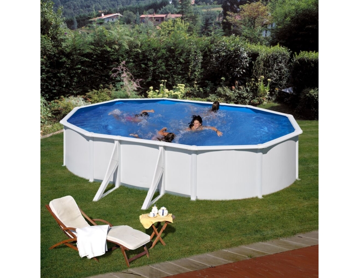 Piscina Ovalada Gre 610x375x120 KIT610QGRE