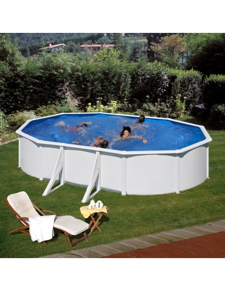 Piscina Ovalada Gre 610x375x120 KIT610QGRE