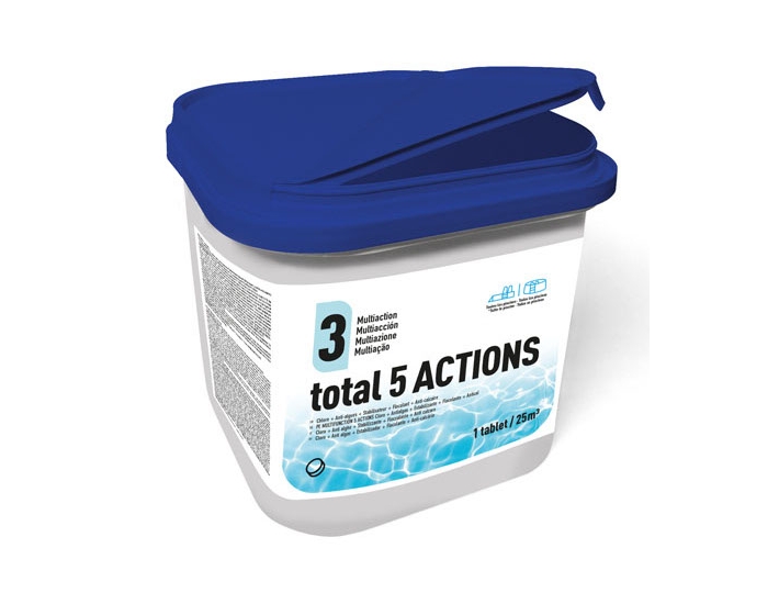 Chloor Multi-Actie 5 Acties ECO Gre 5 KG Piscinarium