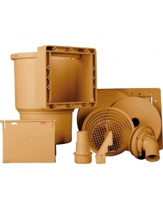 Skimmer e ugello di impulsione marrone Gre AR100W 2