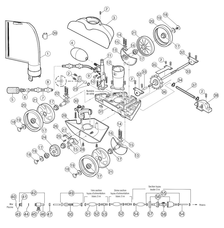 Despiece y desglose del Polaris 280