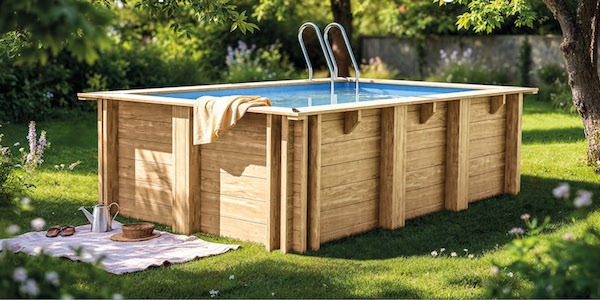 Sistemas  de montaje e instalación de piscinas de madera Gre | Piscinarium