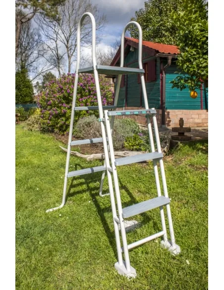 Swimming pool Gre Varadero in eight white sheet steel