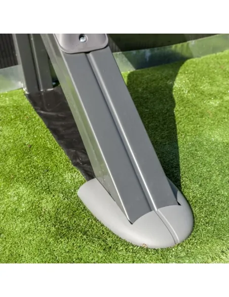 Gre Anthracite oval pool height 120 cm