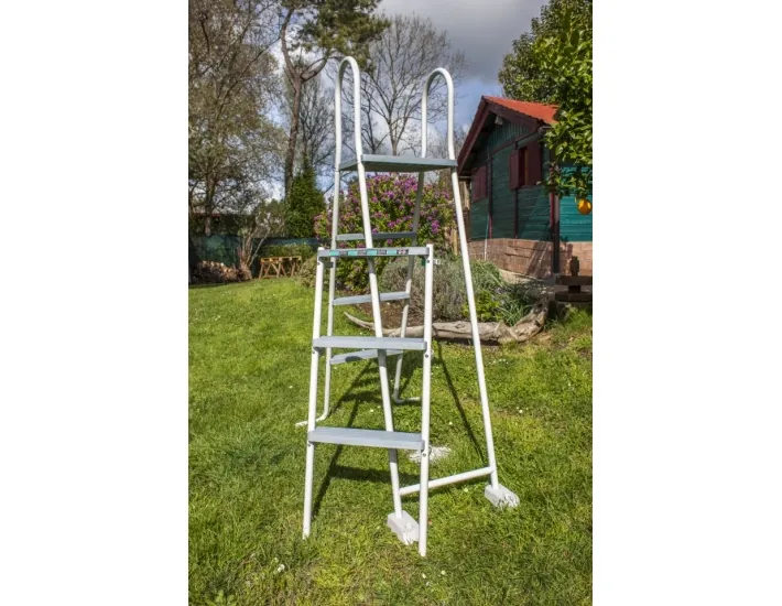 Piscina ovale Gre color antracite senza pali,...