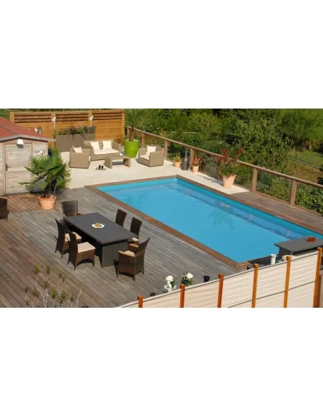 Piscina Gre Sunbay Evora rettangolare 620x420x133