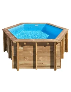 Wooden pool Gre Sunbay Lili 2 round Ø280x107