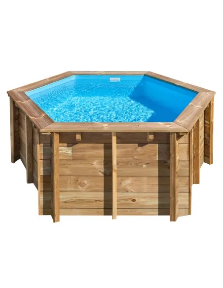 Wooden pool Gre Sunbay Lili 2 round Ø280x107