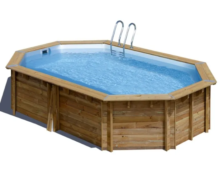 Wooden swimming pool Gre Sunbay Cannelle 2 Oval...
