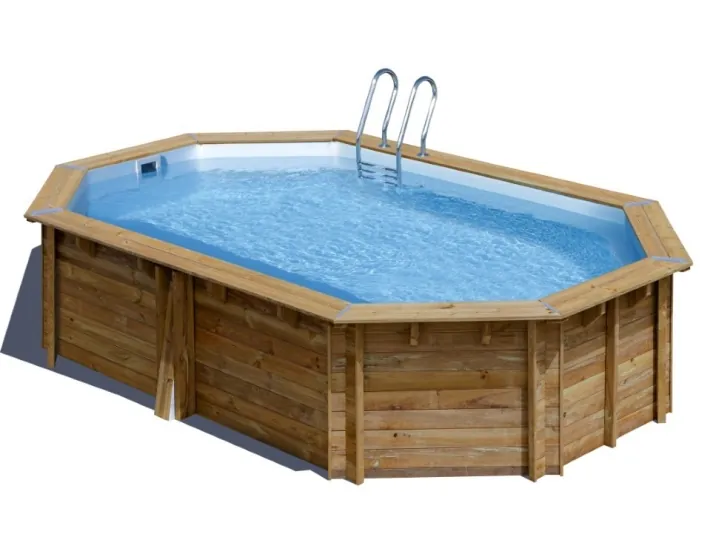 Wooden swimming pool Gre Sunbay Safran 2 Oval...