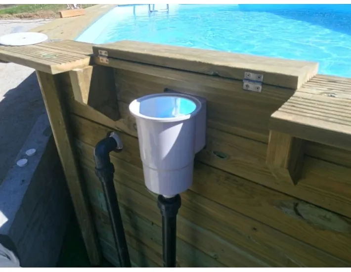 Wooden swimming pool Gre Sunbay Safran 2 Oval...