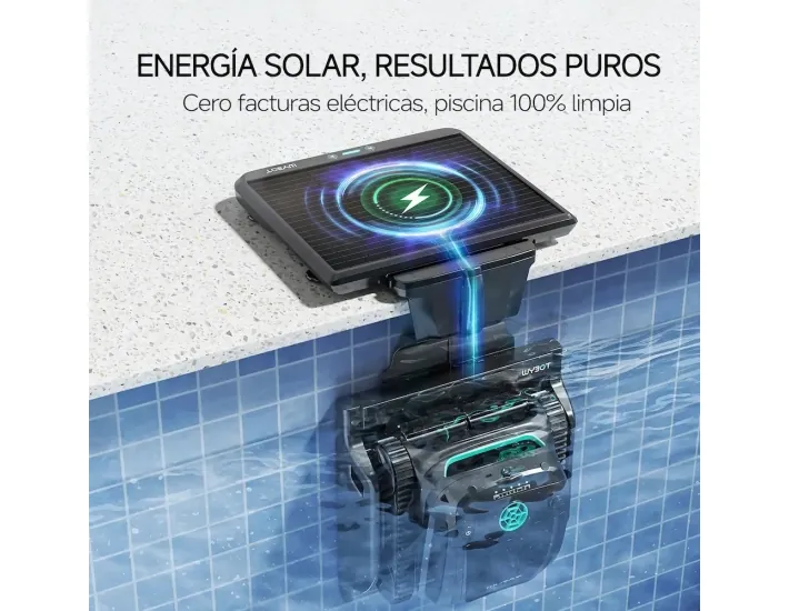 Wybot E-Tron Solar Vision Roboter Solaraufladung