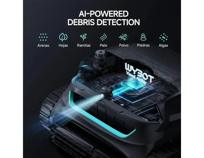 Wybot E-Tron Solar Vision Roboter Solaraufladung