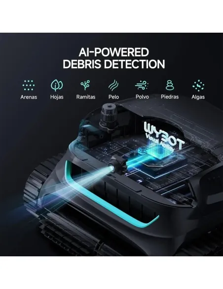 Wybot E-Tron Solar Vision Roboter Solaraufladung