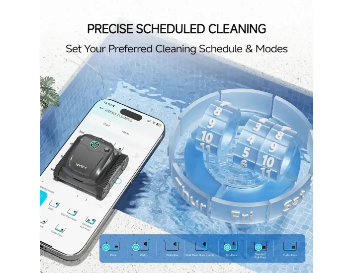 Wybot E-Tron Solar Vision Roboter Solaraufladung