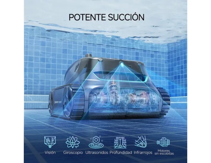 Wybot E-Tron Solar Vision Roboter Solaraufladung