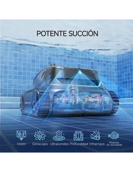 Wybot E-Tron Solar Vision Roboter Solaraufladung