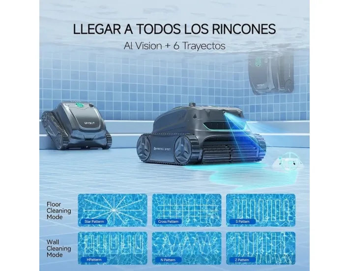 Wybot E-Tron Solar Vision Roboter Solaraufladung