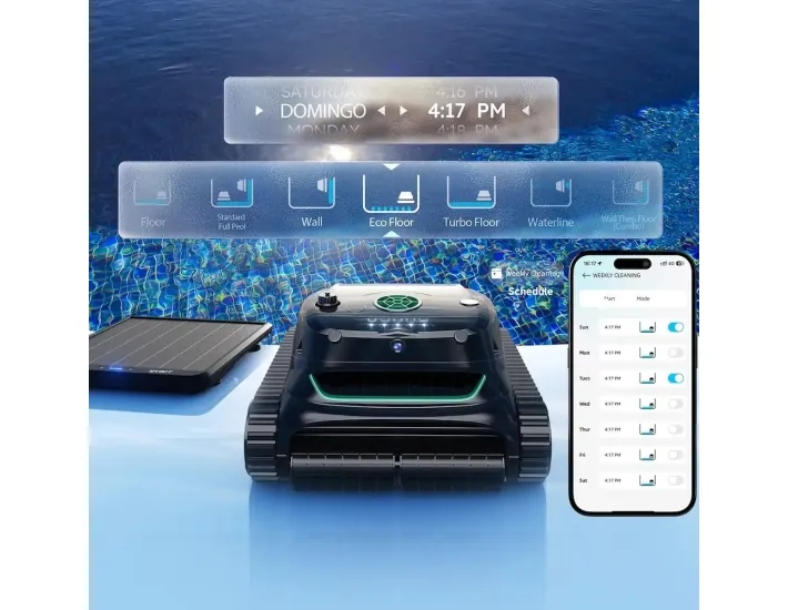 Wybot E-Tron Solar Vision Roboter Solaraufladung