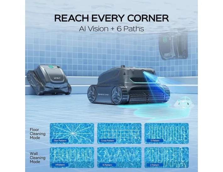 Wybot E-Tron Solar Vision Roboter Solaraufladung