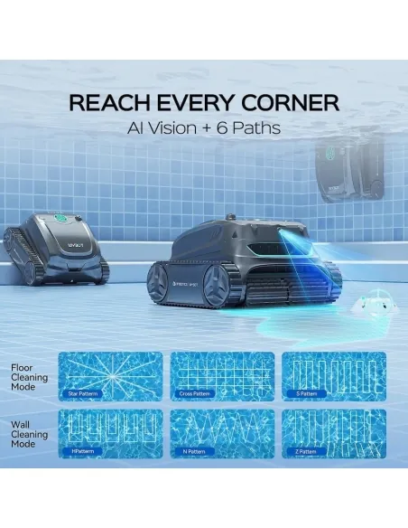 Wybot E-Tron Solar Vision Roboter Solaraufladung
