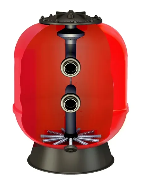 Filtro Laminado Grana con Válvula Lateral QP