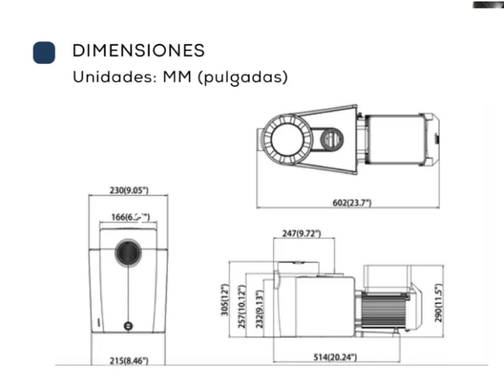 Bravia VS QP 1,5 HP Schwimmbadpumpe