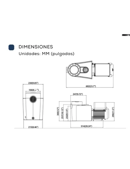Bravia VS QP 1,5 HP Schwimmbadpumpe
