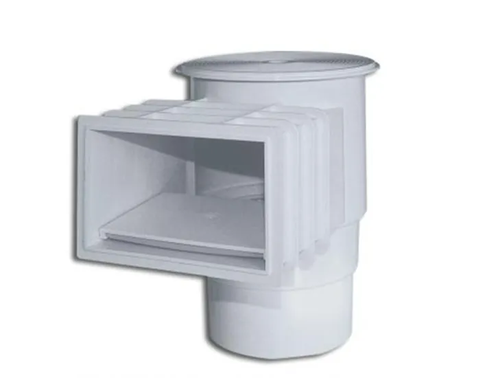 Skimmer de entrada padrão com tampa circular...