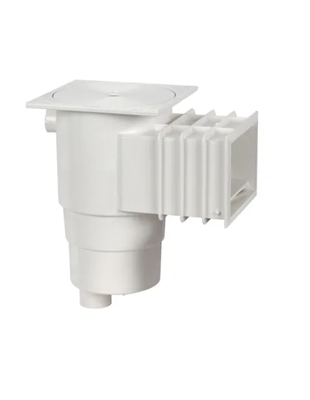 Skimmer Mouth Standard Quadratische Abdeckung Beton Pool QP