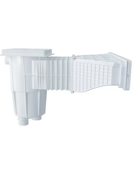 Skimmer com bocal de vidro para revestimento de piscina de 600 mm (QP)