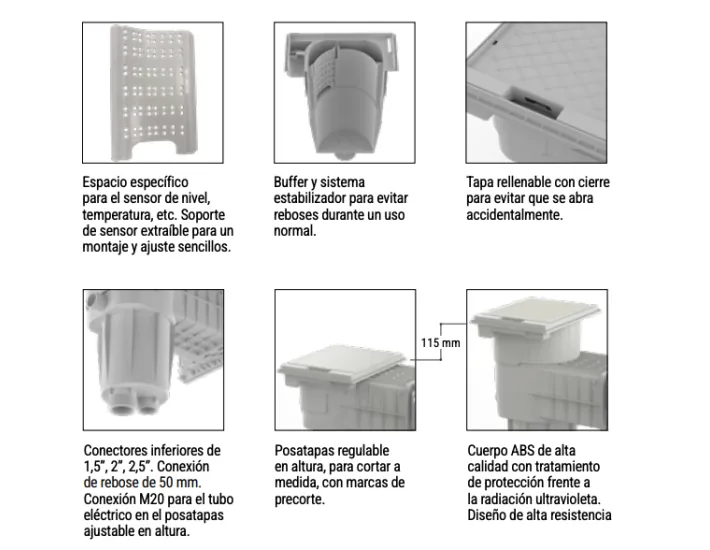 Hayward X-Pro 600 Skimmer for Concrete Pools