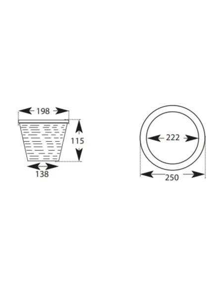 Skimmer für Liner 200 ABS Weiß QP