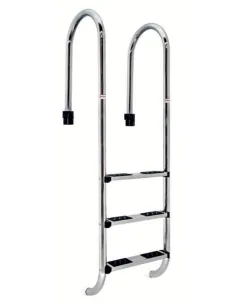 Narrow Wall Staircase Stainless Steel QP