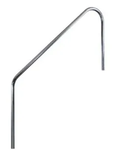 Stainless Steel Railing with 2 Curves QP