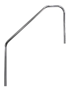 Exit Railing with 3 Curves, Stainless Steel QP