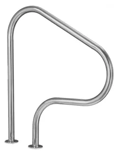 4 Curved Stainless Steel Pool Outlet QP