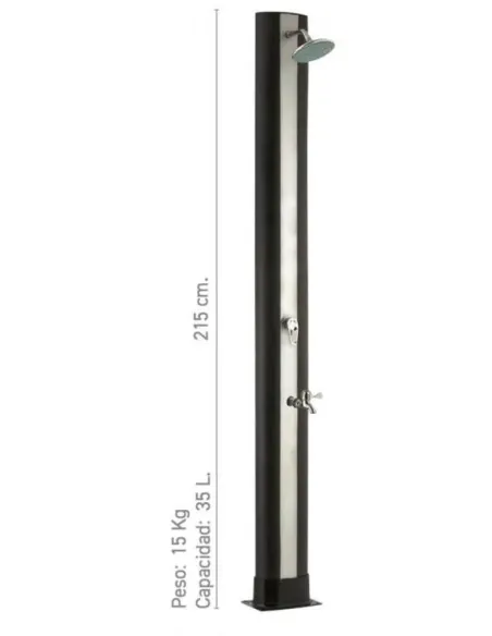 35L Solar Shower with Foot Wash QP