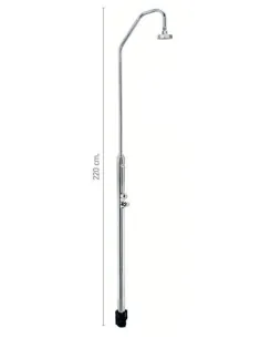 Ducha Temporizada C/63 con Lavapiés QP