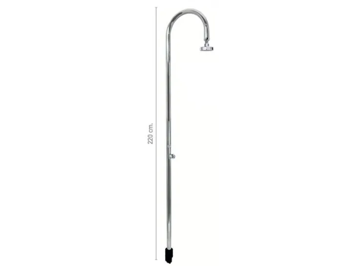 Canne de douche à 1 bras C/43 avec lave-pieds QP