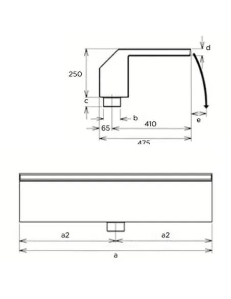 Cascada Maui Acero Inoxidable QP