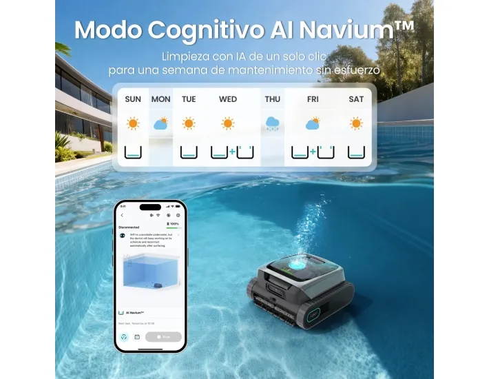 Robot Aiper Scuba V3 con IA