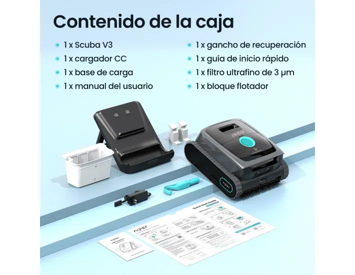 Robot Aiper Scuba V3 con IA