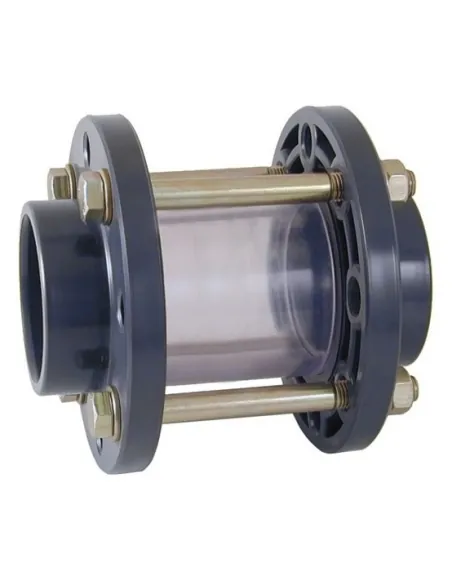 Voyant de niveau de liquide en PVC pour collage