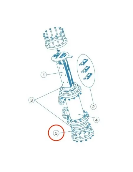Disco Metacrilato Idegis D-65/80 EX Series Diám. 158 MM