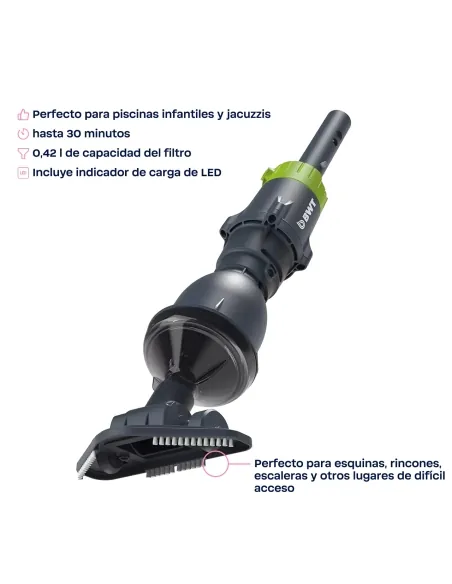 BWT ES02 Battery-Powered Pool Vacuum