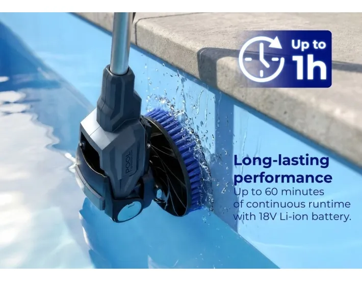 Limpiador a batería de doble cepillo Gre TBC60